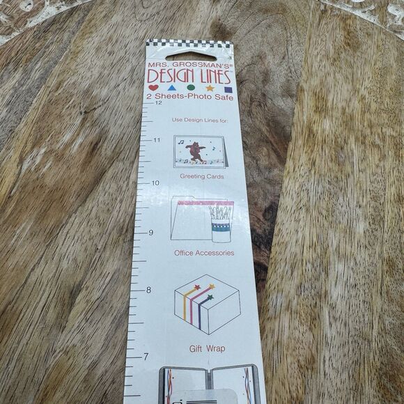 NOS VTG Mrs Grossman’s Design Line Harvest Stickers Pumpkin Fall Halloween USA - Picture 5 of 5